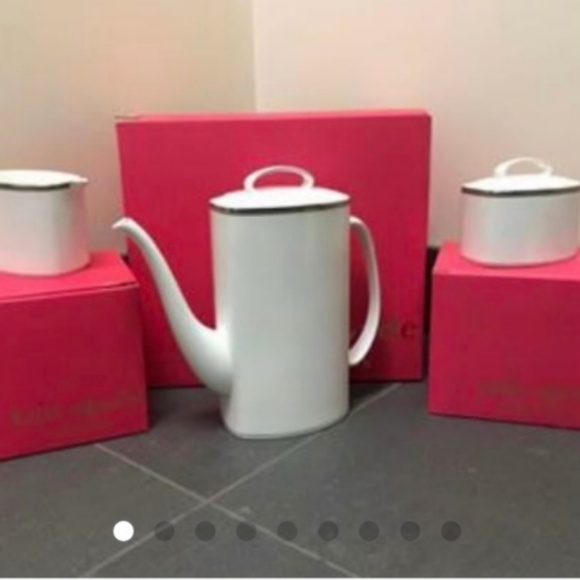 kate spade sonora knot tea coffee pot urn and lid server nwt - Picture 6 of 8